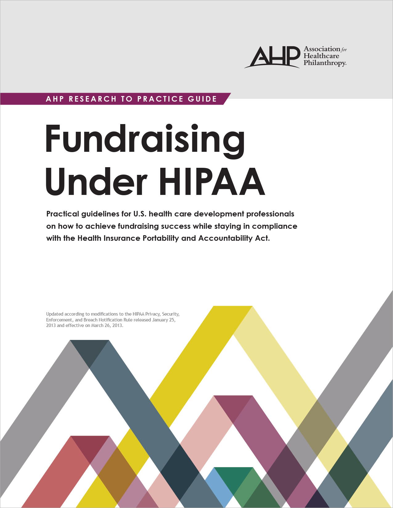 Fundraising Under HIPAA (e-version)
