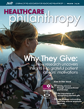 Healthcare Philanthropy Journal